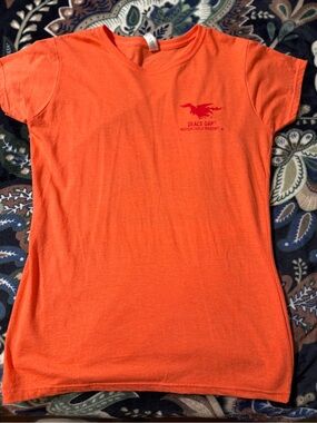 Deals Gap Orange Graphic Tee